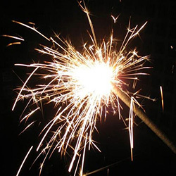 Бенгальские свечи 600 мм. прямоугольная.